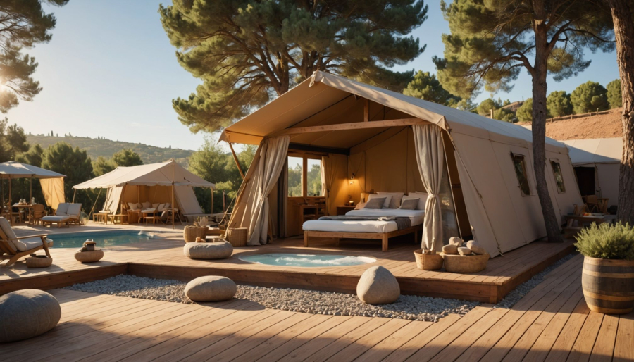 Camping mit spa in fréjus: wellness und entspannung bei holiday green